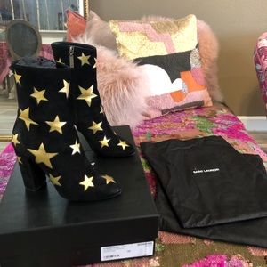 Saint Laurent Star Boots